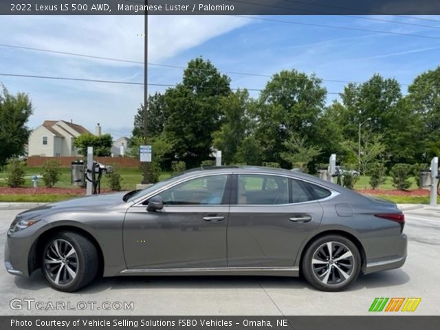 2022 Lexus LS 500 AWD in Manganese Luster