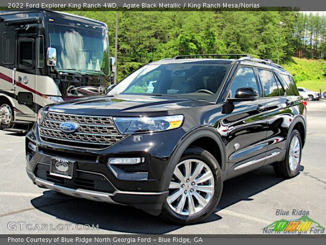2022 Ford Explorer King Ranch 4WD in Agate Black Metallic