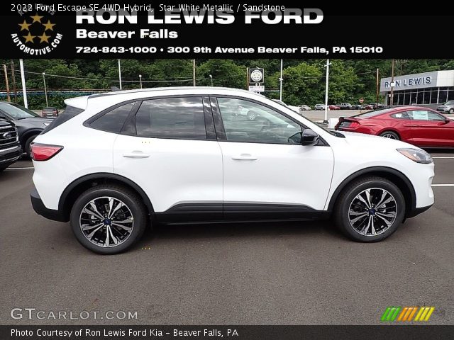 2022 Ford Escape SE 4WD Hybrid in Star White Metallic