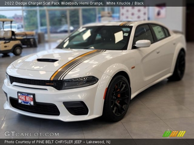 2022 Dodge Charger Scat Pack Widebody Hemi Orange in White Knuckle