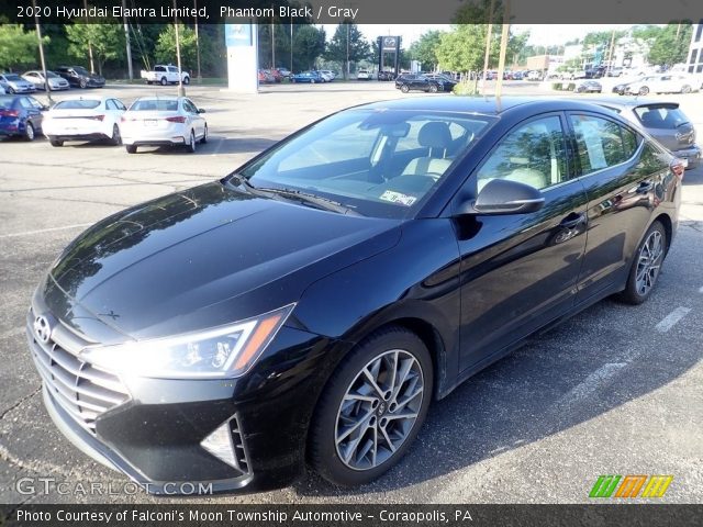 2020 Hyundai Elantra Limited in Phantom Black