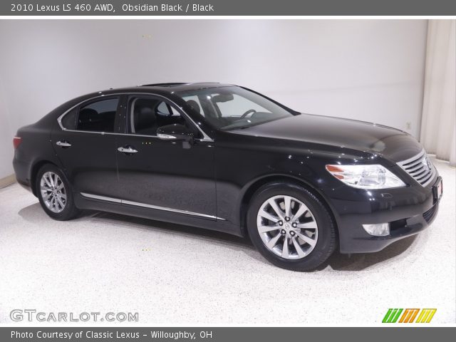 2010 Lexus LS 460 AWD in Obsidian Black