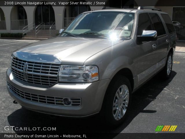 2008 Lincoln Navigator Luxury in Vapor Silver Metallic