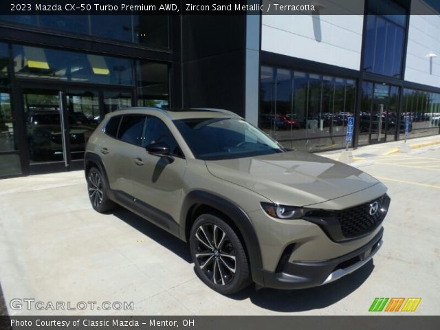 2023 Mazda CX-50 Turbo Premium AWD in Zircon Sand Metallic