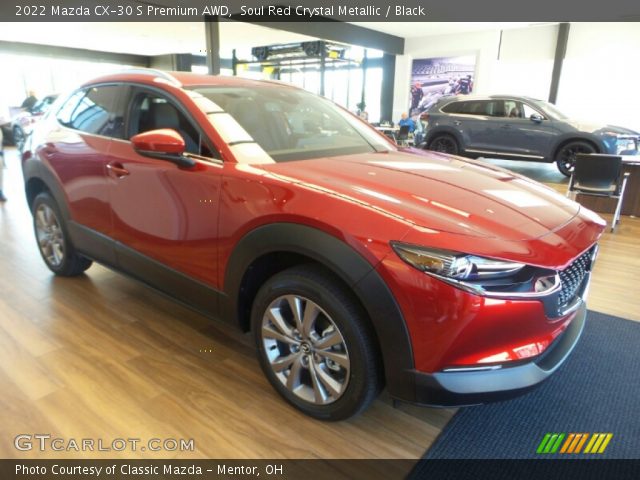 2022 Mazda CX-30 S Premium AWD in Soul Red Crystal Metallic