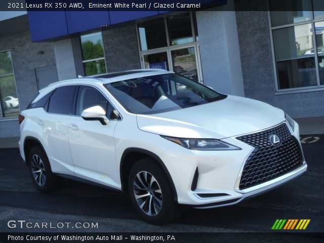 2021 Lexus RX 350 AWD in Eminent White Pearl
