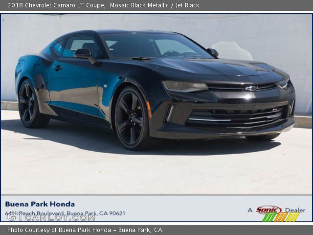 2018 Chevrolet Camaro LT Coupe in Mosaic Black Metallic