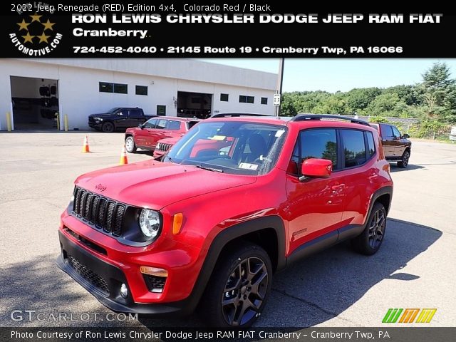 2022 Jeep Renegade (RED) Edition 4x4 in Colorado Red