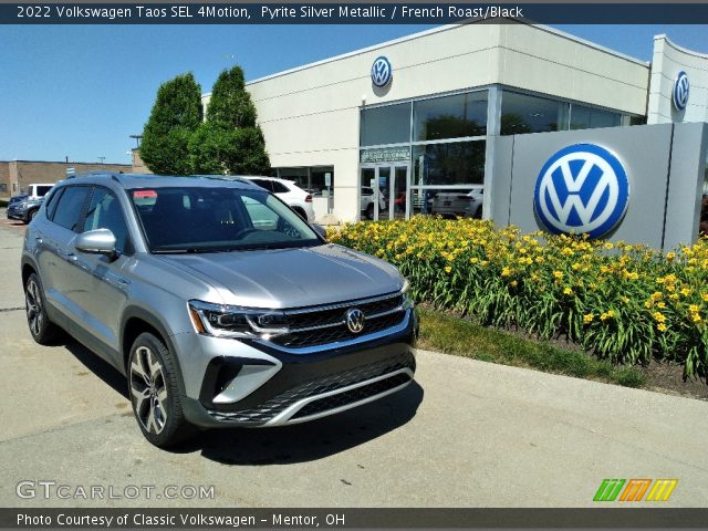 2022 Volkswagen Taos SEL 4Motion in Pyrite Silver Metallic