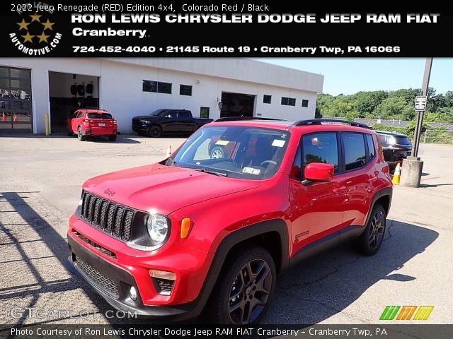 2022 Jeep Renegade (RED) Edition 4x4 in Colorado Red