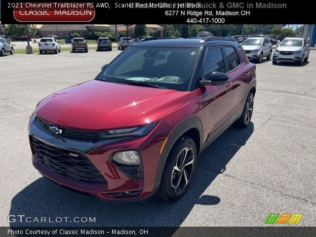 2021 Chevrolet Trailblazer RS AWD in Scarlet Red Metallic