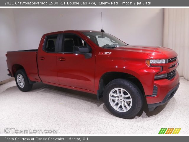 2021 Chevrolet Silverado 1500 RST Double Cab 4x4 in Cherry Red Tintcoat