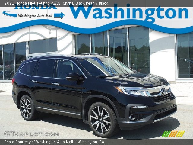2021 Honda Pilot Touring AWD in Crystal Black Pearl