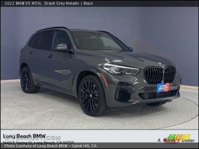 2022 BMW X5 M50i in Dravit Grey Metallic