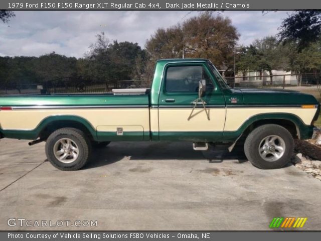 1979 Ford F150 F150 Ranger XLT Regular Cab 4x4 in Dark Jade Metallic