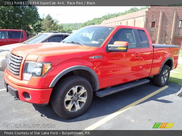 2011 Ford F150 FX4 SuperCab 4x4 in Race Red
