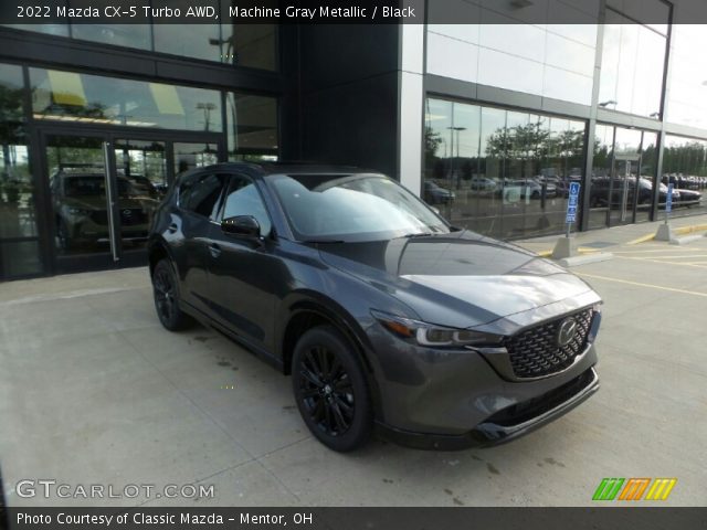 2022 Mazda CX-5 Turbo AWD in Machine Gray Metallic