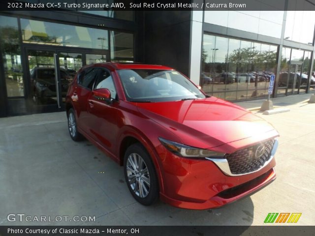 2022 Mazda CX-5 Turbo Signature AWD in Soul Red Crystal Metallic
