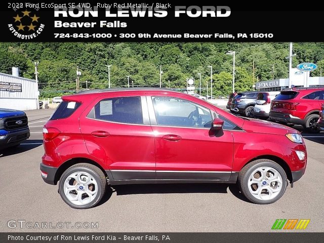 2022 Ford EcoSport SE 4WD in Ruby Red Metallic