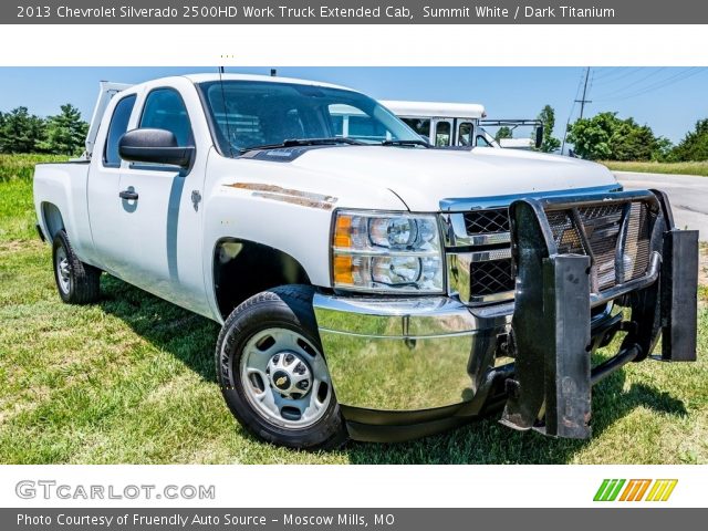 2013 Chevrolet Silverado 2500HD Work Truck Extended Cab in Summit White