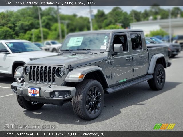 2022 Jeep Gladiator Overland 4x4 in Sting-Gray
