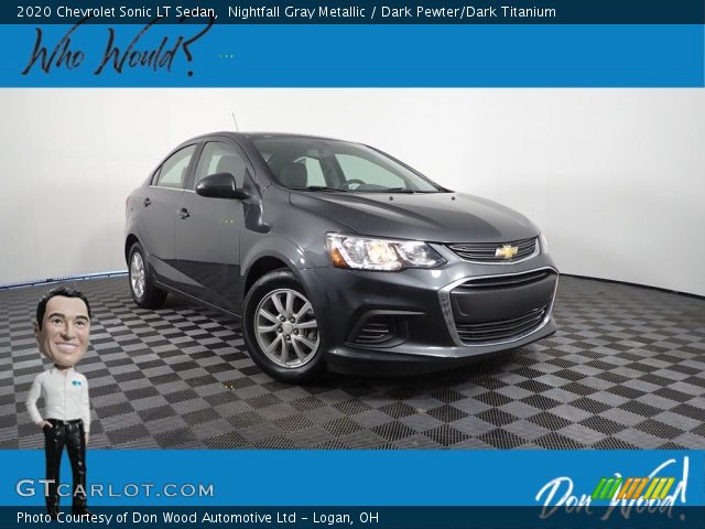 2020 Chevrolet Sonic LT Sedan in Nightfall Gray Metallic