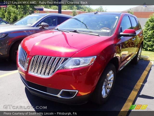 2015 Lincoln MKX AWD in Ruby Red Metallic