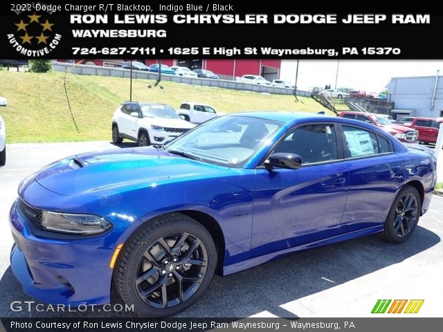 2022 Dodge Charger R/T Blacktop in Indigo Blue