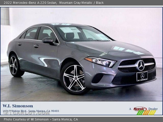 2022 Mercedes-Benz A 220 Sedan in Mountain Gray Metallic