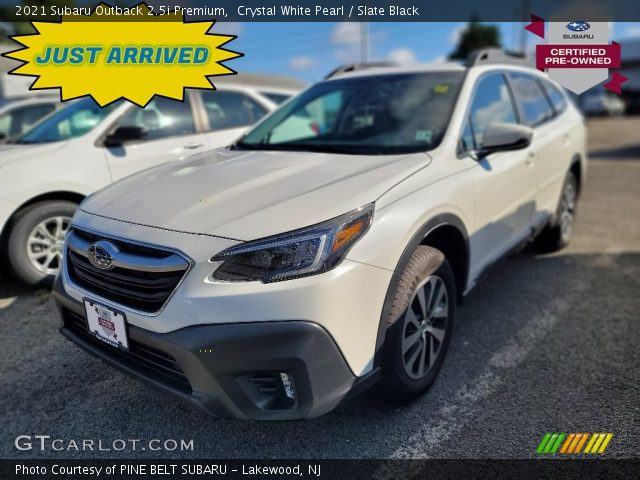 2021 Subaru Outback 2.5i Premium in Crystal White Pearl