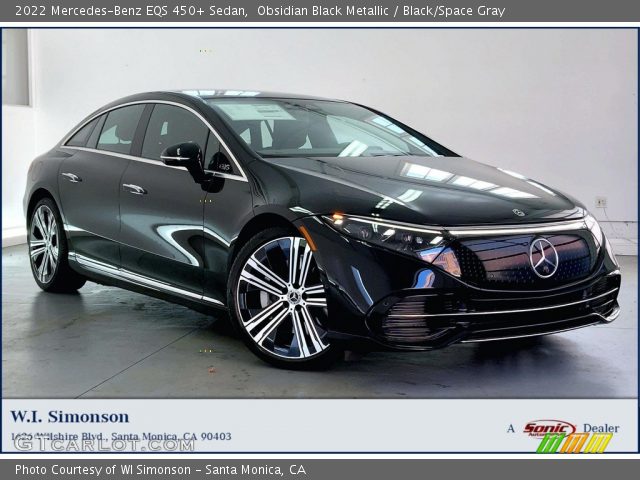 2022 Mercedes-Benz EQS 450+ Sedan in Obsidian Black Metallic
