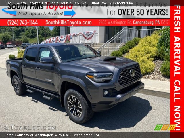 2022 Toyota Tacoma TRD Sport Double Cab 4x4 in Lunar Rock