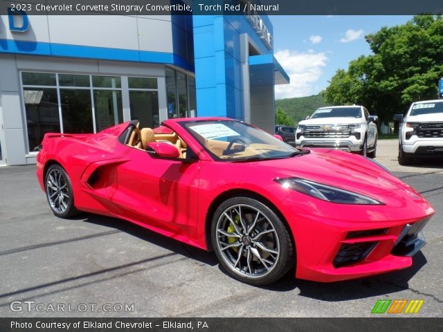 2023 Chevrolet Corvette Stingray Convertible in Torch Red