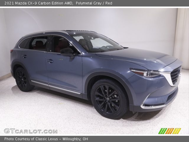 2021 Mazda CX-9 Carbon Edition AWD in Polymetal Gray
