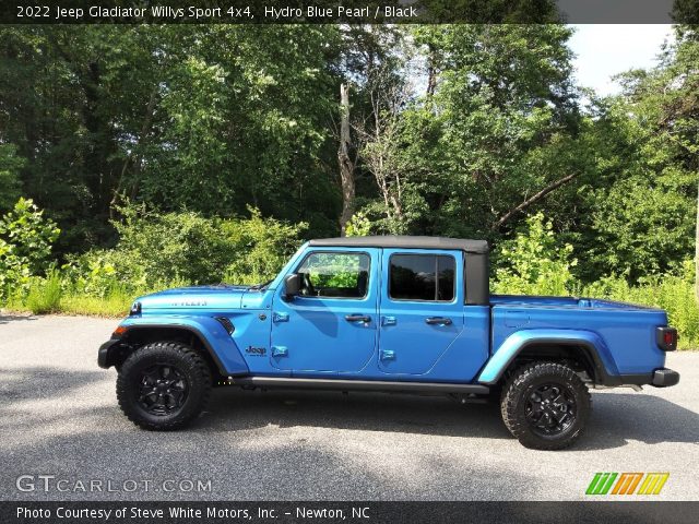 2022 Jeep Gladiator Willys Sport 4x4 in Hydro Blue Pearl