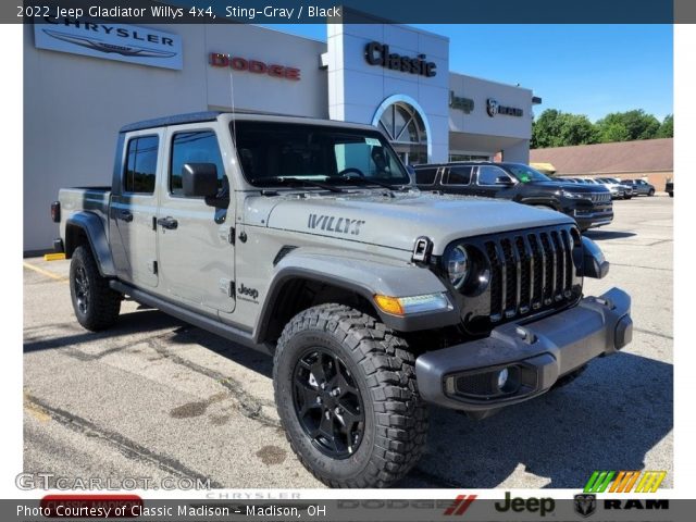 2022 Jeep Gladiator Willys 4x4 in Sting-Gray