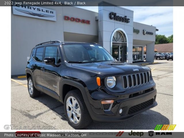 2022 Jeep Renegade Limited 4x4 in Black