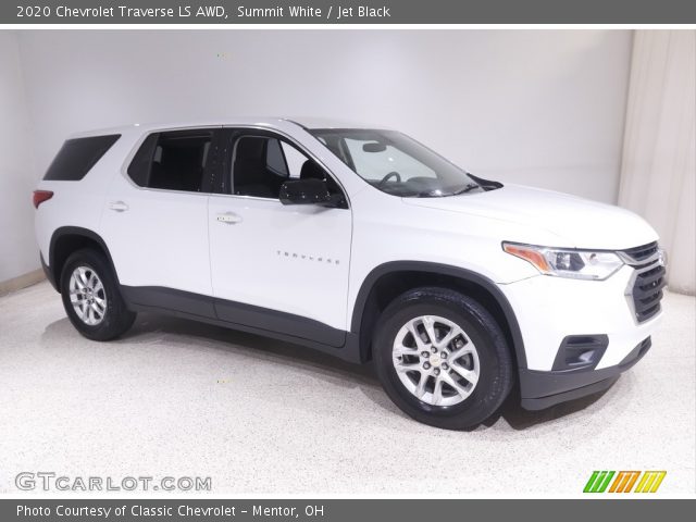 2020 Chevrolet Traverse LS AWD in Summit White