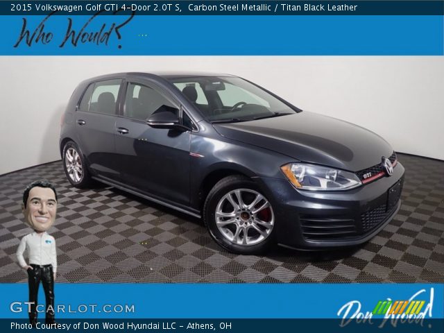 2015 Volkswagen Golf GTI 4-Door 2.0T S in Carbon Steel Metallic