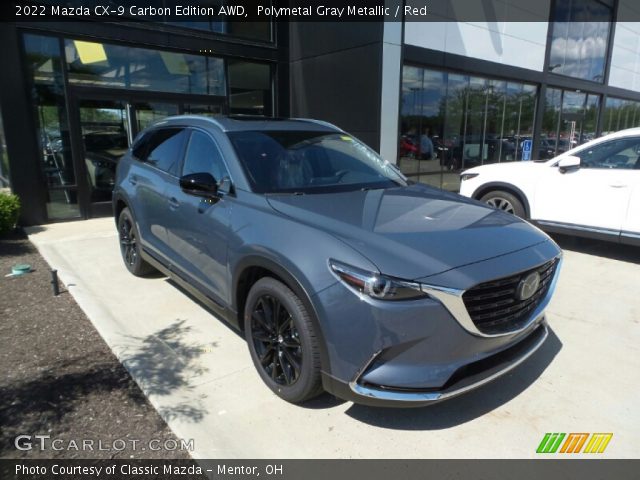 2022 Mazda CX-9 Carbon Edition AWD in Polymetal Gray Metallic