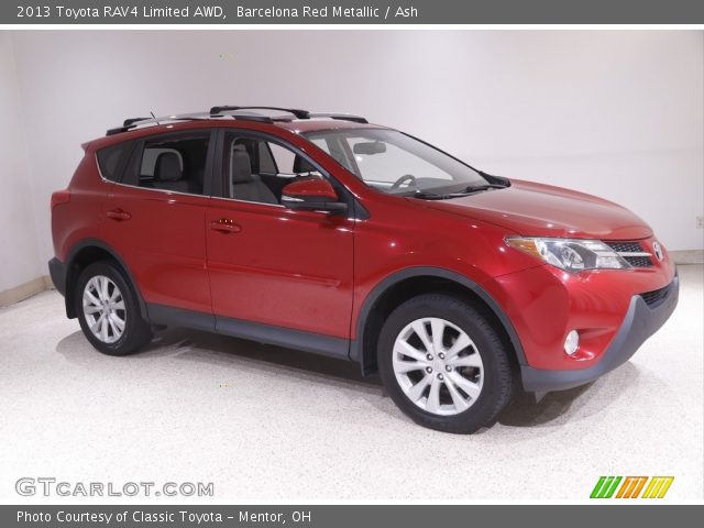 2013 Toyota RAV4 Limited AWD in Barcelona Red Metallic