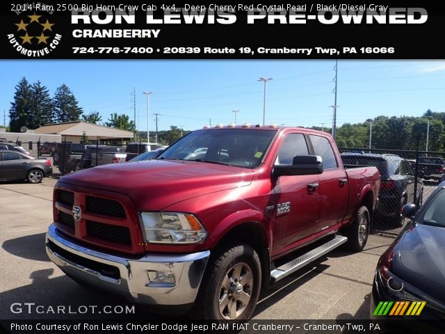 2014 Ram 2500 Big Horn Crew Cab 4x4 in Deep Cherry Red Crystal Pearl