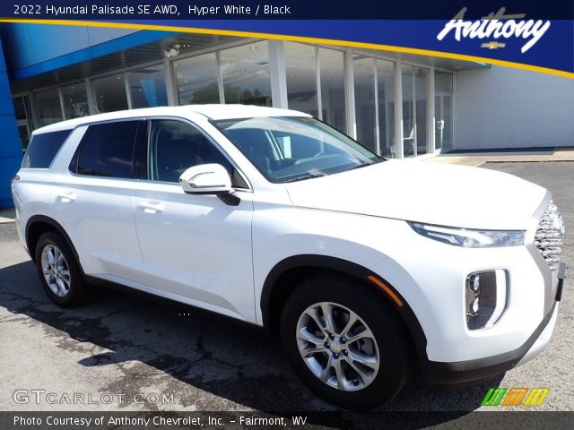 2022 Hyundai Palisade SE AWD in Hyper White