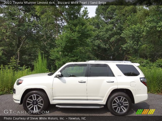 2022 Toyota 4Runner Limited 4x4 in Blizzard White Pearl