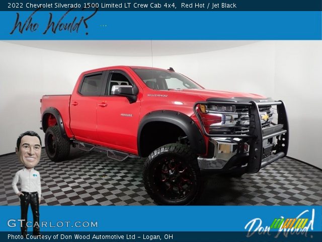 2022 Chevrolet Silverado 1500 Limited LT Crew Cab 4x4 in Red Hot