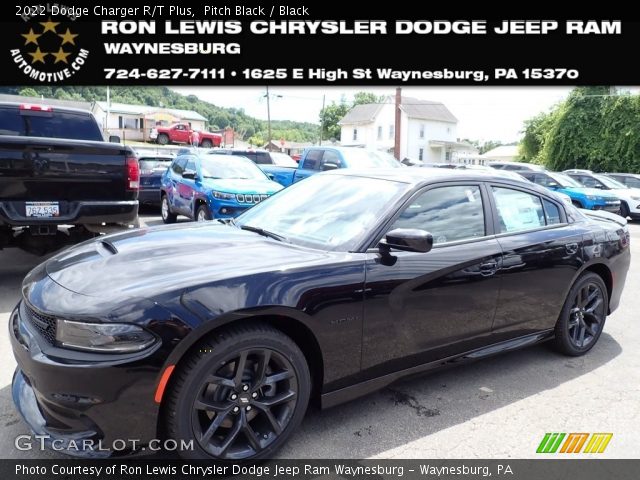 2022 Dodge Charger R/T Plus in Pitch Black