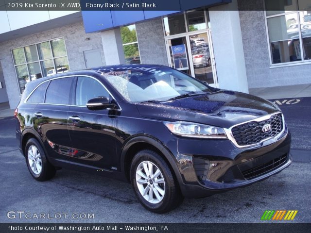 2019 Kia Sorento LX AWD in Ebony Black