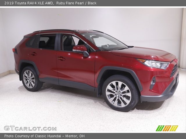 2019 Toyota RAV4 XLE AWD in Ruby Flare Pearl