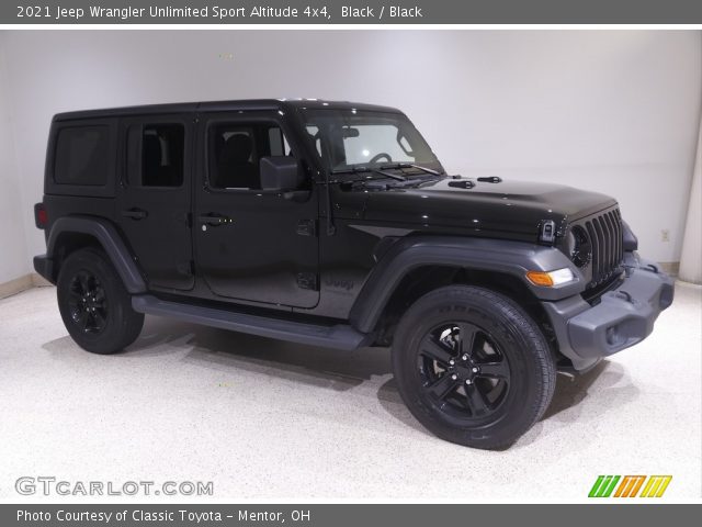 2021 Jeep Wrangler Unlimited Sport Altitude 4x4 in Black