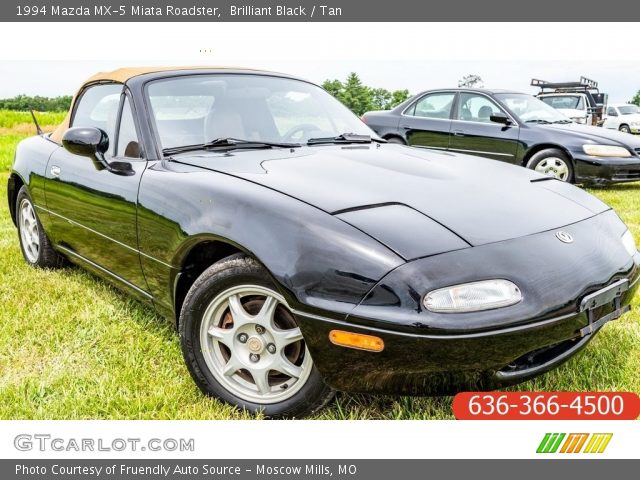 1994 Mazda MX-5 Miata Roadster in Brilliant Black